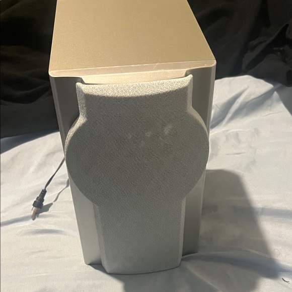 Modern Gray Speaker with Subtle Design